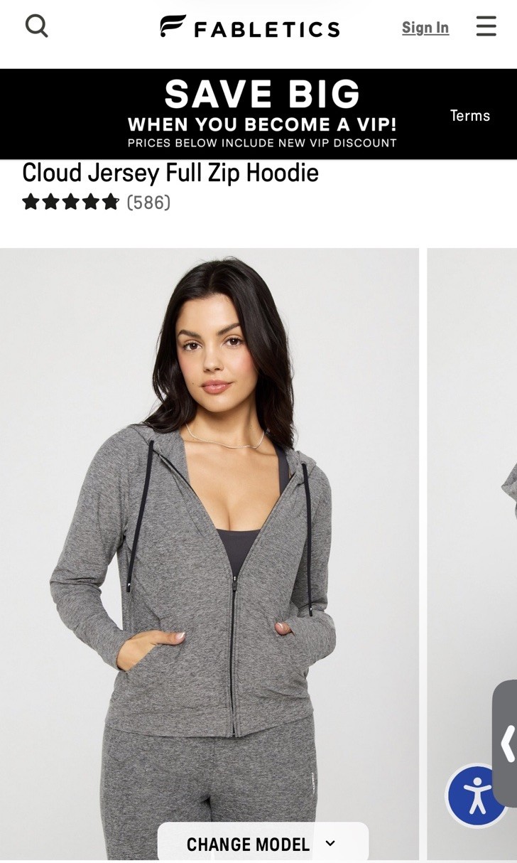 FABLETICS CLOUD JERSEY SET - image 9