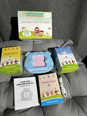 Sprechende Lernkarten für Kleinkinder frühpädagogisches Lernspielzeug für Baby Alter 3+