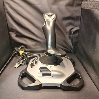 Logitech EXTREME 3D PRO X3D M/N J-UK17 P/N 863225-1000 USB Joystick Controller