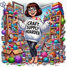 Diamond Art Kits for Adults, Craft Supply Hoarder Diamond Painting Kits for Adu,
