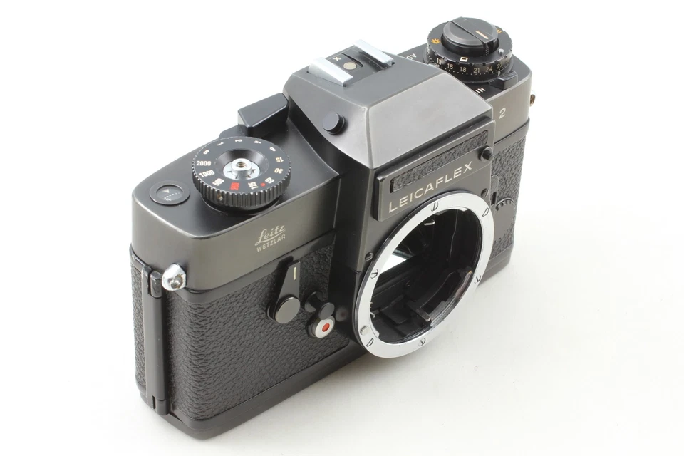 ▶️ [COMO NUEVO/medidor OK] Cámara fotográfica Leicaflex SL2 cuerpo negro montaje R JAPÓN Foto 3 de 4