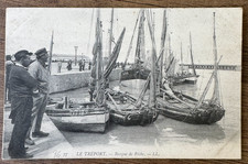 CPA - Postkarte - LE TREPORT - Fischerboot