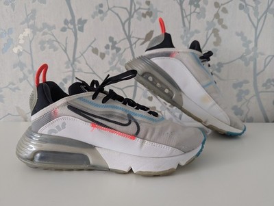 Damen Nike Air Max 2090 Pure Platinum Weiß Turnschuhe Größe UK5