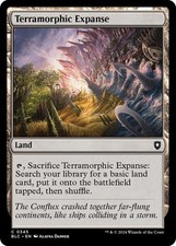 Terramorphic Expanse C Commander: Bloomburrow 345 NM