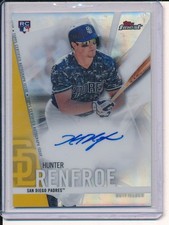 2017 Topps Finest Auto Hunter Renfroe #FA-HR Rookie AUTOGRAPH RC