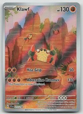 Pokemon Klawf 217/198 Scarlet & Violet Illustration Rare Holo NM