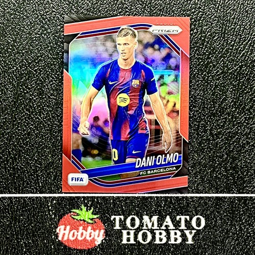 DANI OLMO /149 RED REFRACTOR PANINI PRIZM FIFA 2025-26 BARCELONA