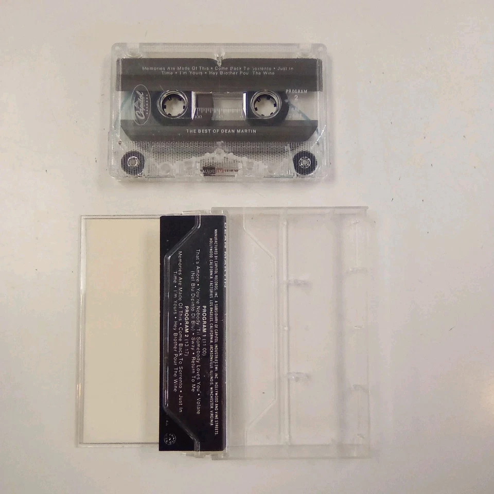 Dean Martin - The Best of Dean Martin (кассета, Capital Records) - Изображение 3 из 3