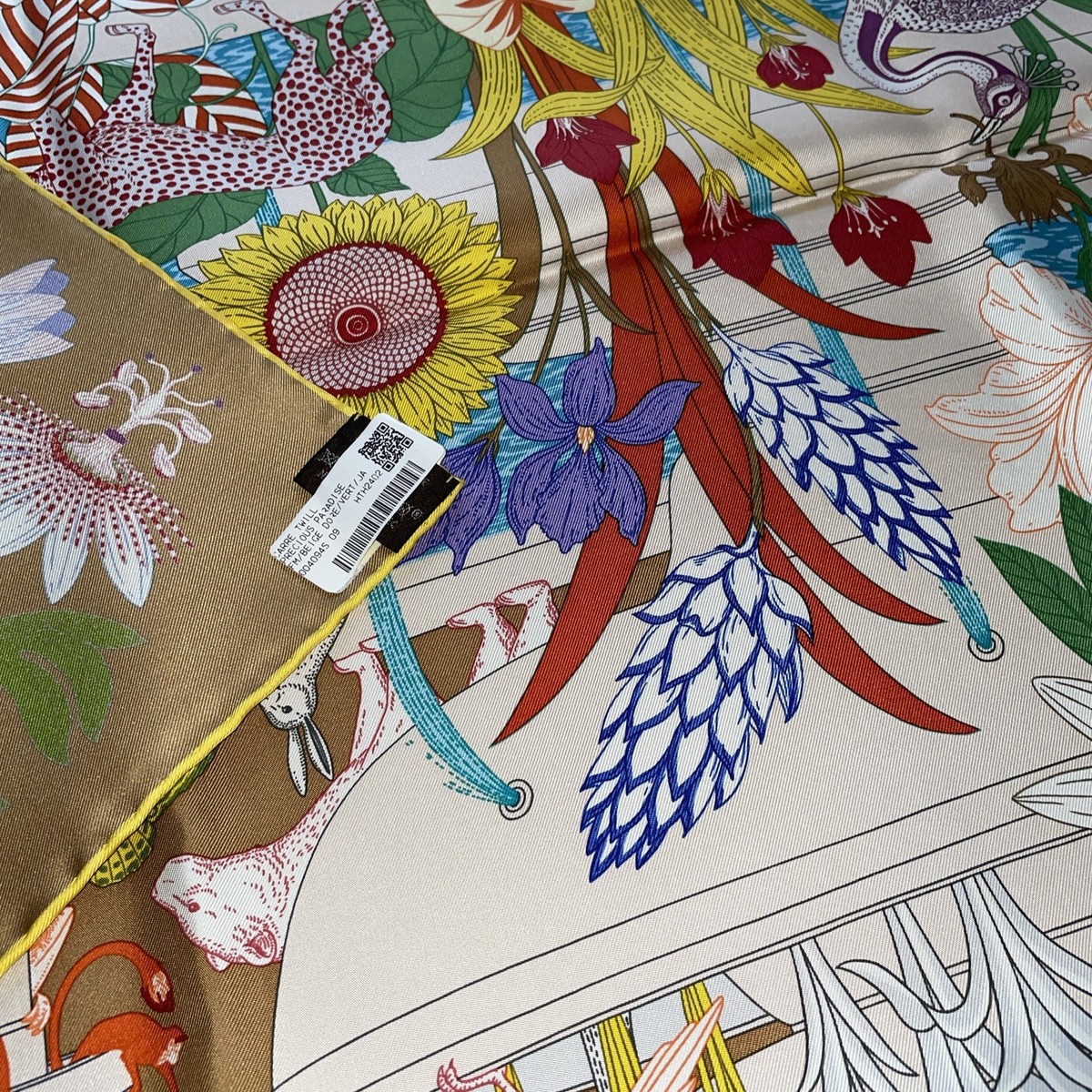 New Hermes scarf silk Carre 35