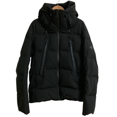 DESCENTE Mizusawa Down Mountaineer Down Jacket DIA3670U Size S Black mens USED