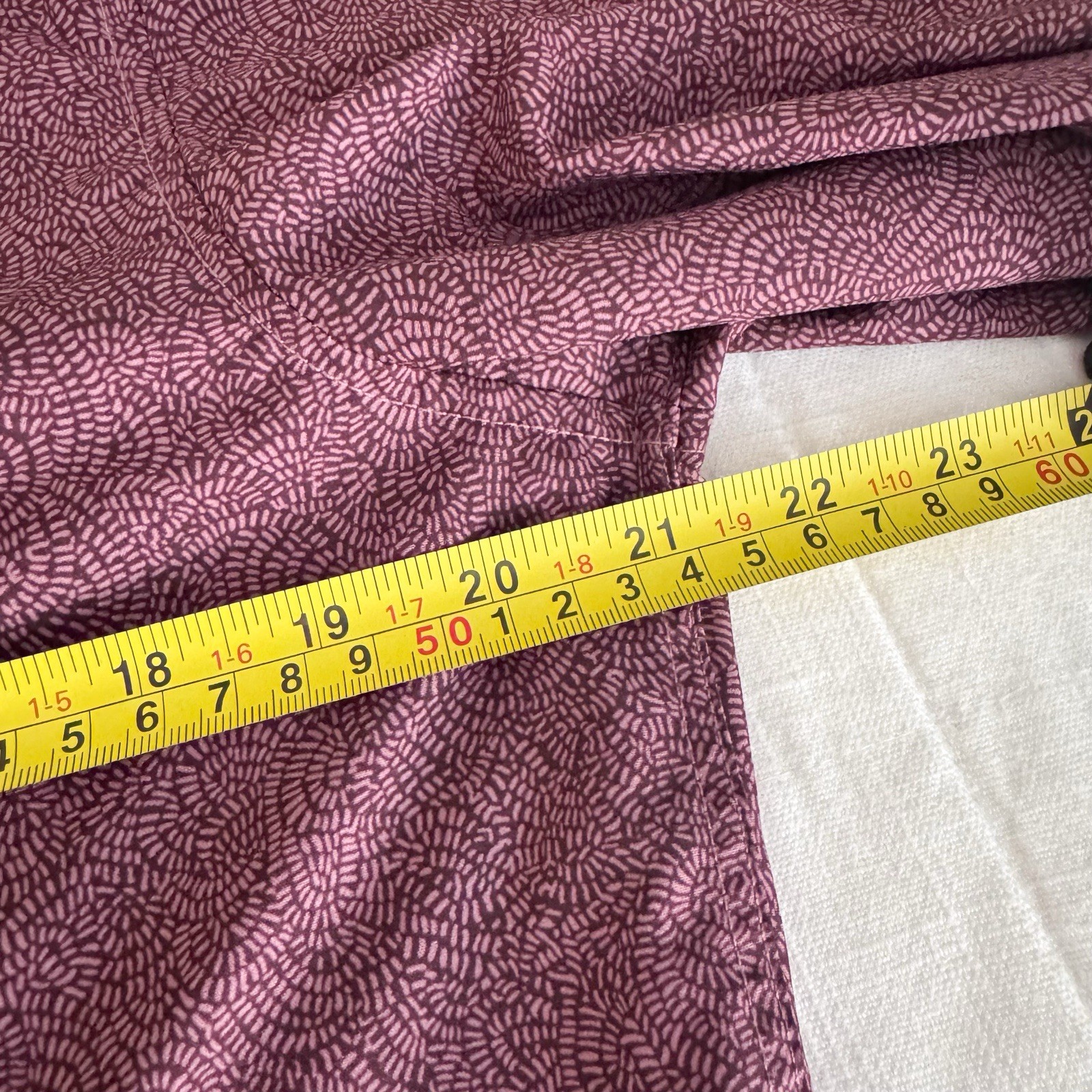 Construct Slim Fit Button Down Mens MEDIUM Long S… - image 6