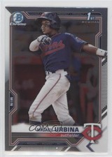 2021 Bowman Chrome Prospects Misael Urbina #BCP-206 6tw