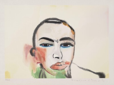 Francesco Clemente - Untitled 30x40IN Rolled Canvas Home Decor Art print