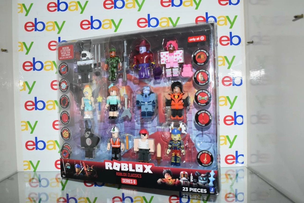  Roblox Action Collection - Series 11 Mystery Action Figure  Collect All 24! (Includes Exclusive Virtual Item) (2 Pack) : Toys & Games