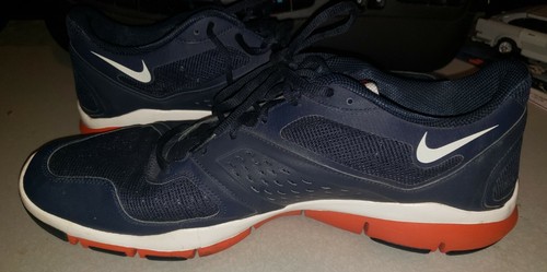 NIKE FREE TR MARINEBLAU WEISS GRADIANT ORANGE 442031-418 HERRENGRÖSSE US 15 - Bild 7 von 9