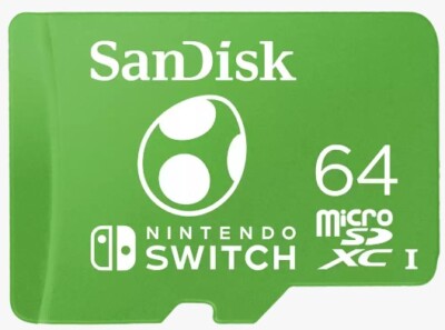 SanDisk Nintendo Switch 64GB 128GB 256GB 512GB micro SD