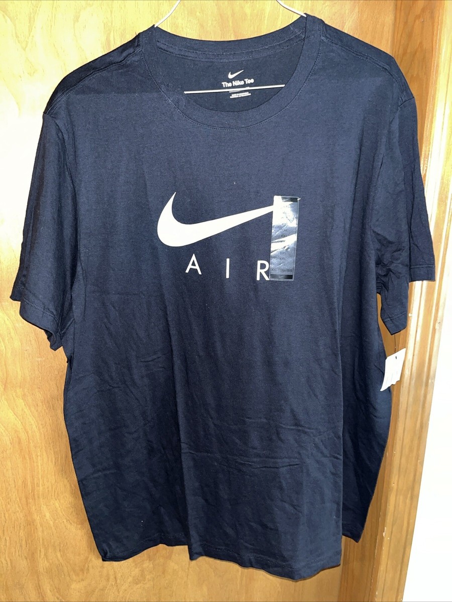 THE NIKE TEE “NIKE AIR” BLACK BV0626-010 XXL/TTG/EEG NWT
