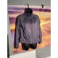 Champion Women  s Full Zip Warm Up Jacket xs Purple