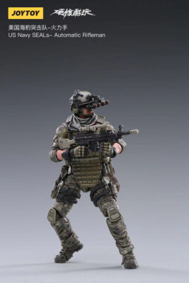 New Joy Toy Navy Seals 1/18 Scale 3.75″ Military Model 3 Action