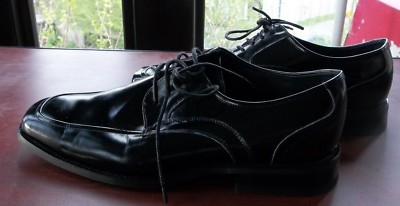 Chaussures Stacy Adams Noires Taille US 9.5 - Occasion, Style Loafers Ou Mocassins