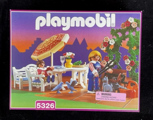Playmobil 5326 - Victorian Mansion Patio Set - Vintage mint box 1997