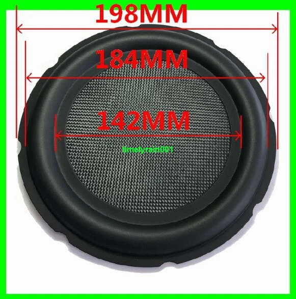 1pcs 8"inch 198mm bass radiator Woofer vibration diaphragm passive Speaker - Image 2 of 4