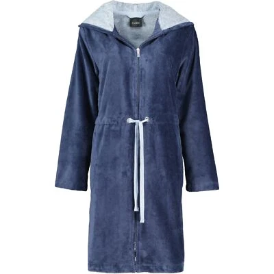 Cawö Home Bademäntel Damen Kurzmantel mit Kapuze Cawö Home 822 sea - 10 Damen