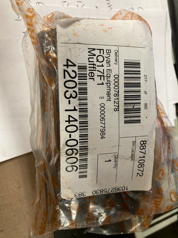 New Stihl Muffler 4203-140-0606