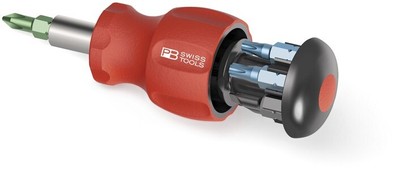 PB Swiss Tools Stubby Insider PB 8453 Holder with magnet Holds 6 precision bits