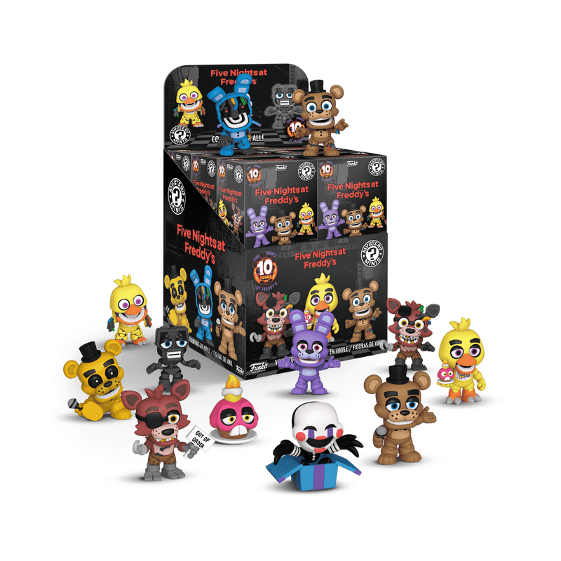 Funko Mystery Mini Five Nights at Freddy's FNAF 10 Years - Pick