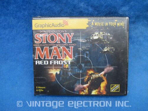 NEW GraphicAudio Stony Man 90: Red Frost by Don Pendleton, Audiobook CD - 第 1/3 張圖片