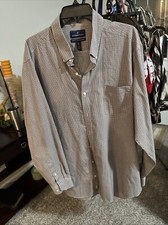 Men s Buttoned Down tailored shirt. Size 18 1/2 -36