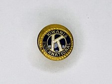 Kiwanis International Lapel Hat Tie Pin Button Tack Leavens