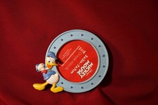 New Disney's Mickey Mouse Connoisseur 3" X 3" Round Frame Features Donald Duck