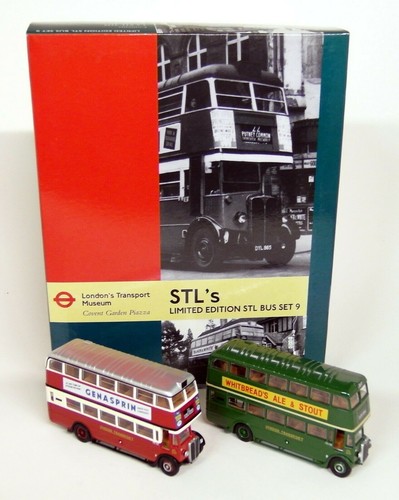 EFE 1/76 London Transport AEC Regent STL's Set 9 Diecast Model Bus Set