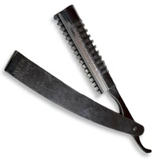 Vtg. WECK Hair Shaper Straight Razor Shaving Beard Trimmer Barber Tool USA Made