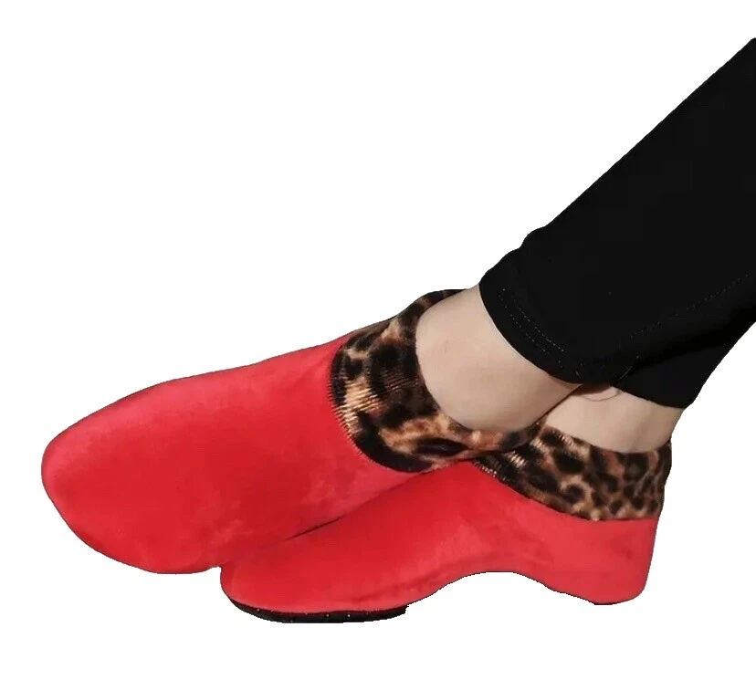 Calcetines de Tobillo Estampado Animal De Lana para Mujer