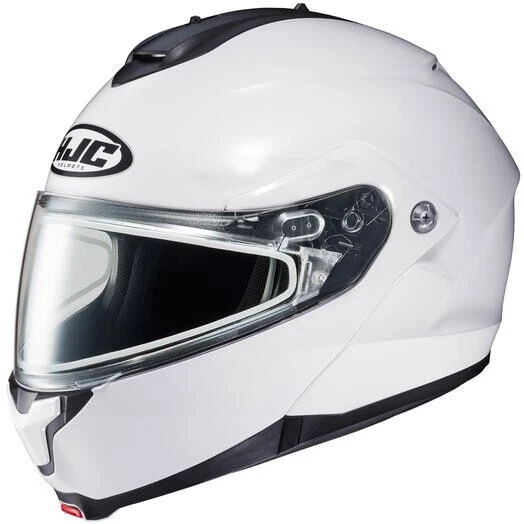 HJC c91 Modular Snowmobile Helmet White XS S M L XL 2XL 3XL 4XL 5XL BK Foto 2 de 4