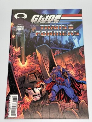GI Joe vs. Transformers 2003 1st Series #6 Cover A Image Comics 2003