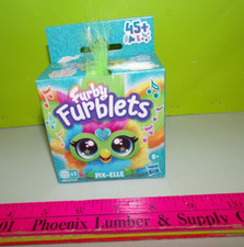 Furby Furblets Pix-Elle Mini Electronic Toy 45 Sounds Works w/ Compatible Toy