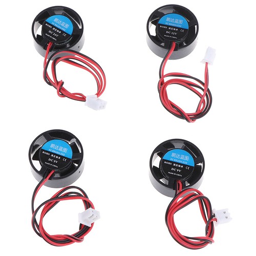 25,5x10mm 5V 9V 12V 24V runder Mini-Lüfter für LED-Lampen Computer RadiaKT zk - Afbeelding 11 van 16