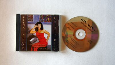 Elena Nuzman Hightlights d.Klassik  EU AdvCD2012Beethoven / Rachmaninov / Chopin
