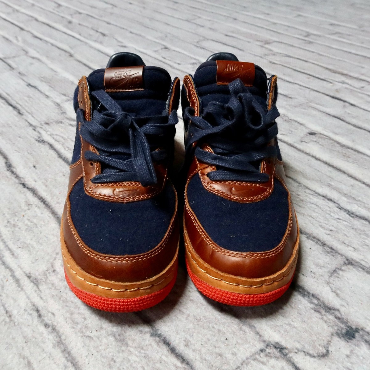 Vintage 2004 Nike Air Force 1 Low Insideout Shoes 309387-441 Vintage 2004 Nike Air Force 1 Low Insideout Shoes 309387-441