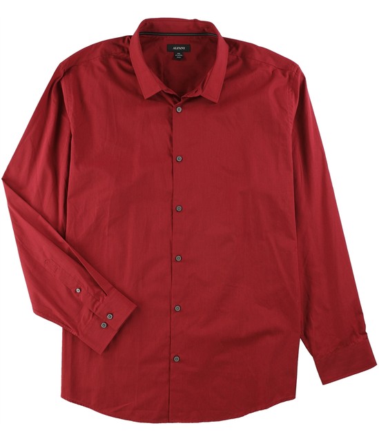 red button up shirt