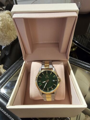 DICI Milano Watch Italian Design Stainless Steel Green Gold An Silver - Picture 1 of 8