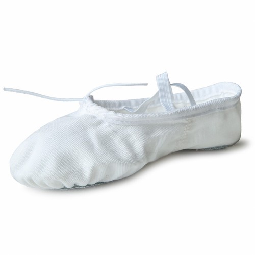 Mujeres Zapatos de Baile de Ballet de Lona Yoga Gimnasia Cuero Suela Dividida Zapatilla Plana - Imagen 24 de 26