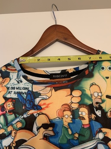 Camiseta estampada Rxbc2011 Los Simpson talla M o L - Imagen 9 de 9