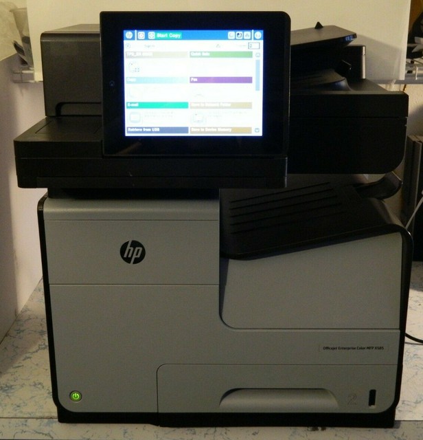 HP Officejet X585DN All-In-One Inkjet 
