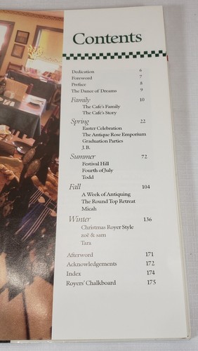 ROYER'S ROUND TOP CAFE A RELATIONAL ODYSSEY COOKBOOK, INSCRIBED 1ST ED - Picture 5 of 12