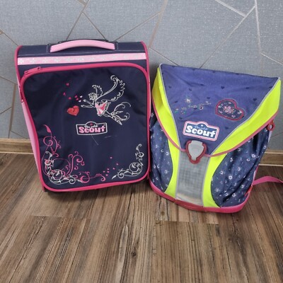 Schule Starter Kit Schule/Sport/Travel Set von Scout 8tlg. für Mädchen
